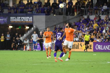 Orlando City SC, 22 Eylül 2018 'de Florida Exploria Stadyumu' nda Houston Dynamo 'yu ağırladı..