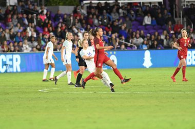 ABD, 7 Mart 2018 tarihinde Orlando City Stadyumu 'ndaki SheBelives Kupası' nda İngiltere ile karşı karşıya geldi..  