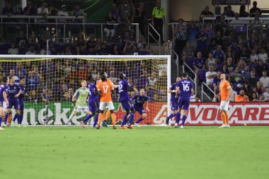 Orlando City SC, 22 Eylül 2018 'de Florida Exploria Stadyumu' nda Houston Dynamo 'yu ağırladı..