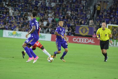 Orlando City 27 Eylül 2017 'de Orlando City Stadyumu' nda New England Devrimi 'ne ev sahipliği yaptı.. 