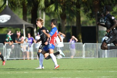 30 Temmuz 2019 'da Orlando Florida' daki Disney 'in Vahşi Spor Dünyası' nda düzenlenen MLS Allstar Haftası sırasında MLS Homegrown oyunu.