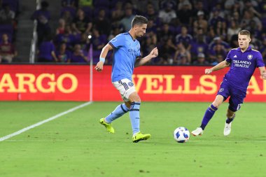 Orlando City 26 Temmuz 2018 'de Florida Exploria Stadyumu' nda NYC FC 'ye ev sahipliği yaptı. Fotoğraf: Marty Jean-Louis
