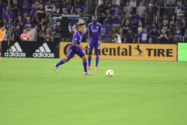 Orlando City SC, 22 Eylül 2018 'de Florida Exploria Stadyumu' nda Houston Dynamo 'yu ağırladı..