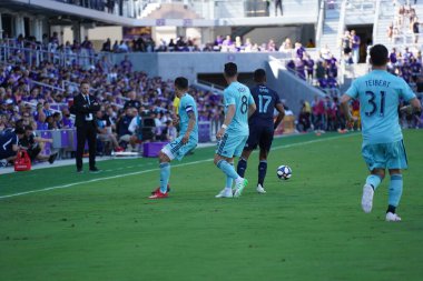 Orlando City SC 20 Nisan 2019 'da Orlando City Stadyumu' nda Vancouver Whitecaps 'a ev sahipliği yapıyor. Fotoğraf: Marty Jean-Louis
