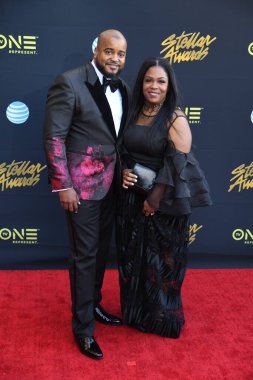 24 Mart 2018 Cumartesi günü Las Vegas 'taki Orleans Resort' ta düzenlenen 33. Yıldız Ödülleri Kırmızı Halı sırasında ünlüler.