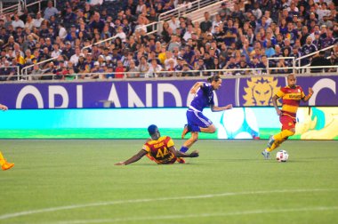 Orlando City SC, 29 Haziran 2016 'da Orlando Florida' daki Kamp Dünyası Stadyumu 'nda Fort Lauderdale Strikers' a ev sahipliği yaptı..