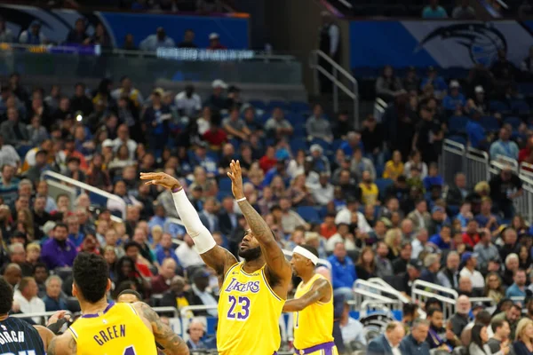 Orlando Magic 11 Aralık 2019 Çarşamba günü Orlando Forida 'daki Amway Center' da Los Angeles Lakers 'a ev sahipliği yaptı. Fotoğraf: Marty Jean-Louis
