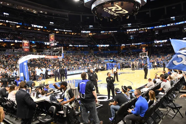 Orlando Magic Värd För Memphis Grizzilies Amway Center Orlando Florda — Stockfoto