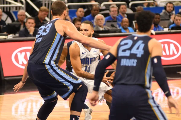 올랜도 Orlando Magic 2018 올랜도 플로다에 암웨이 Amway Center 멤피스 — 스톡 사진