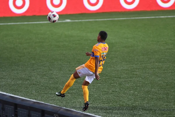 Atlanta United sunucusu Tigres & MLS Homegrown takımları 31 Temmuz 2018 'de Atlanta, Georgia' da düzenlenen MLS All Star haftasında.