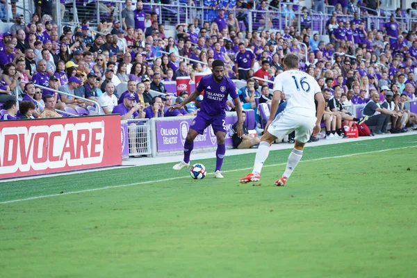 Orlando City Hostitel Galaxy Orlando City Stadium Orlando Florida Dne — Stock fotografie