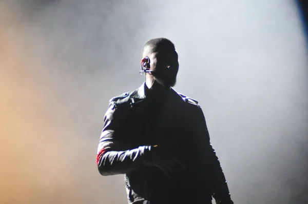 Singer Usher Występuje Grudnia 2014 Roku Amway Center Florydzie — Zdjęcie stockowe