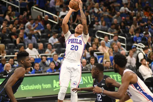 Orlando Magic Värd Philadelphia 76Ers Amway Center Orlando Florida Den — Stockfoto