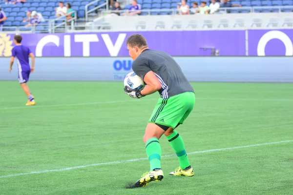 Orlando City, 24 Ağustos 2016 'da Orlando Florida' daki Kamp Dünyası Stadyumunda Toronto FC 'ye ev sahipliği yaptı..