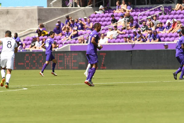 Orlando City Găzduiește Cincinnati Stadionul Orlando City Din Orlando Florida — Fotografie, imagine de stoc