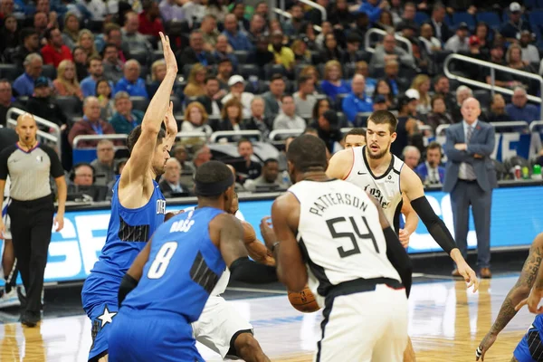 Orlando Magic Värd Clippers Amway Center Orlando Florida Söndag Januari — Stockfoto