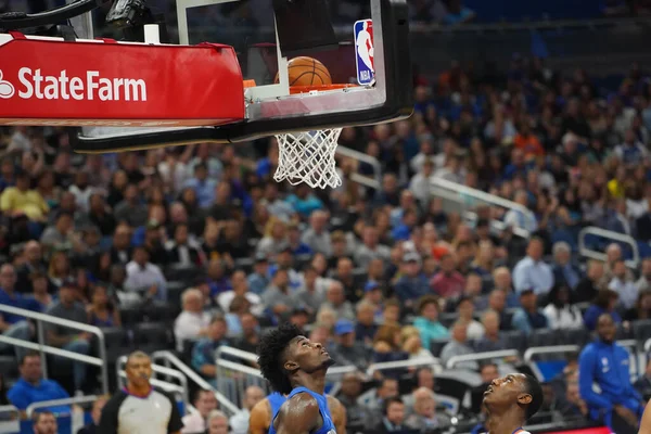 Orlando Magic Värd För New York Knicks Amway Center Orlando — Stockfoto