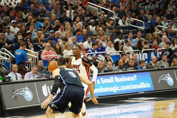 Basket Match Nba Säsong Orlando Magic Miami Värme Januari 2020 — Stockfoto