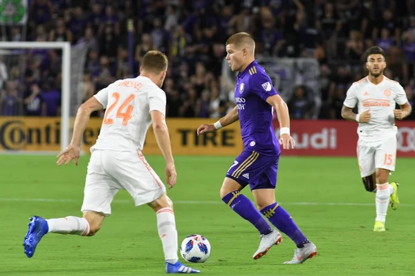 Orlando City SC, 24 Ağustos 2018 'de Florida Exploria Stadyumu' nda Atlanta United 'a ev sahipliği yaptı.