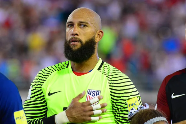 Usa Fotbollslag Värd Trinidad Tobago Everbank Field Jacksonville Florida Den — Stockfoto