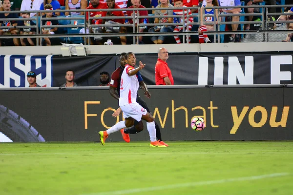 Usa Soccer Team Host Trinidad Tobago Everbank Field Jacksonville Florida — Stock Photo, Image