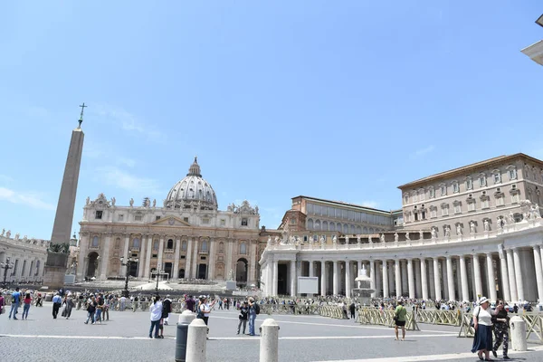 Veduta Della Piazza Principale Vaticano — Foto Stock