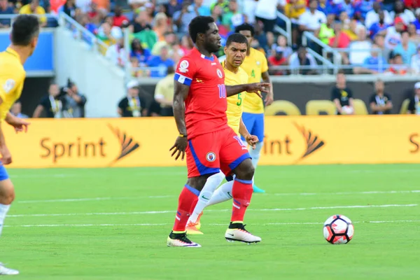 Brezilya, 8 Haziran 2016 tarihinde Orlando Florida 'daki Copa America Centenario' da Haiti ile karşılaştı.. 