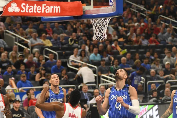 Orlando Magic Hospeda Houston Rockets Amway Arena Domingo Janeiro 2019 — Fotografia de Stock