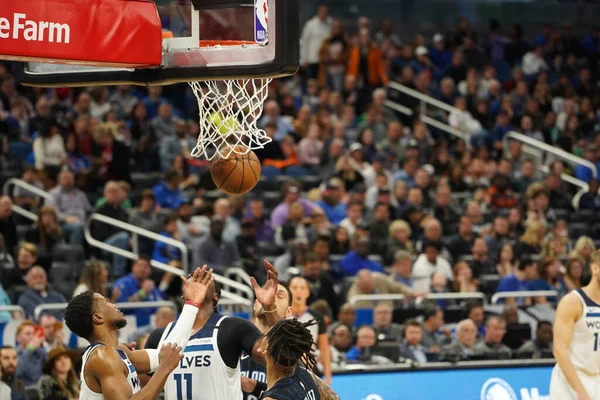 Orlando Magic Φιλοξενήσει Την Μινεσότα Timberwolves Στο Amway Center Την — Φωτογραφία Αρχείου