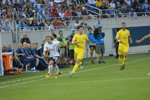 Paris Saint-Germain, Tottenham Hotspur 'a karşı 22 Temmuz 2017' de Orlando Florida 'daki Citrus Bowl' da.  