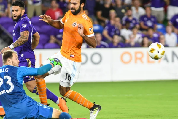 Orlando City SC, 22 Eylül 2018 'de Florida Exploria Stadyumu' nda Houston Dynamo 'yu ağırladı..
