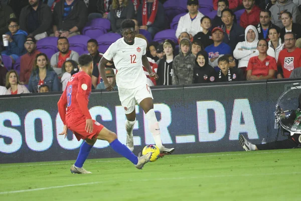 Amerikan Futbol Takımı 15 Kasım 2019 Cuma günü Orlando Florida 'daki Exploria Stadyumu' nda oynanan Concacaf Uluslar Ligi karşılaşmasında Kanada 'ya ev sahipliği yapmaktadır.