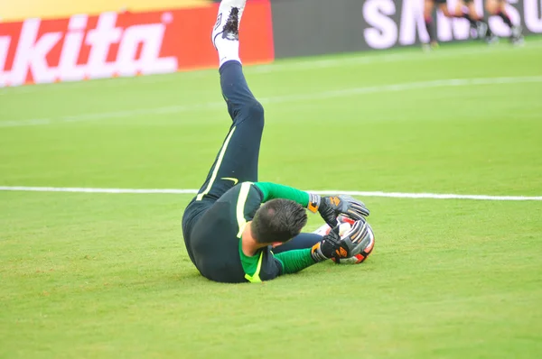 Brasil Enfrenta Haiti Durante Centenário Copa América Orlando Florida Camping — Fotografia de Stock