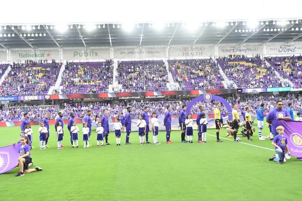 Orlando City Värd För Montreal Impact Orlando City Stadium Orlando — Stockfoto