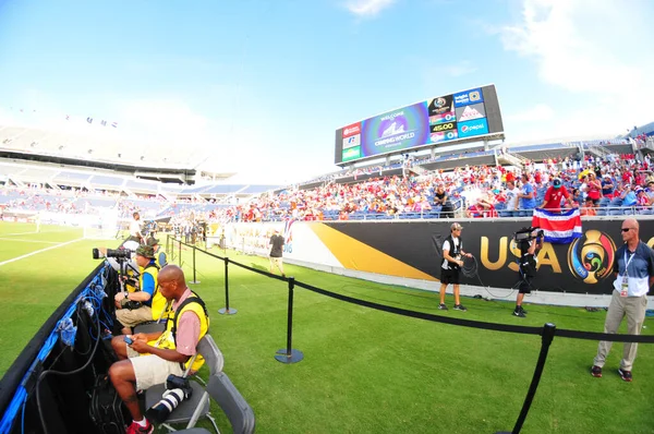 Kostarika Čelit Paraguay Během Copa America Centenario Stadionu Camping World — Stock fotografie