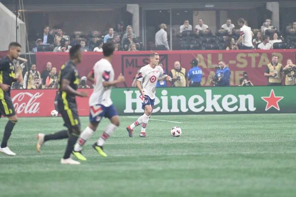 Mls All Star Juventus Στο Mercedez Benz Stadium Στην Ατλάντα — Φωτογραφία Αρχείου