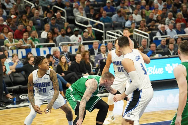 Orlando Magic Empfangen Die Boston Celtics Freitag Den Januar 2020 — Stockfoto