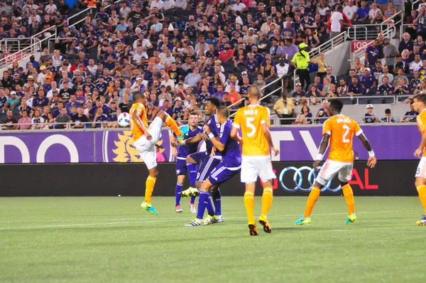 Orlando City Sediou Houston Dynamo Julho 2016 Camping World Stadium — Fotografia de Stock