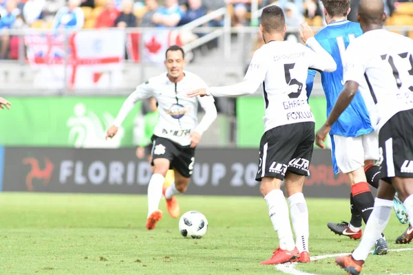 Rangers Gegen Corinthians Während Des Florida Cup Spectrum Stadium Januar — Stockfoto