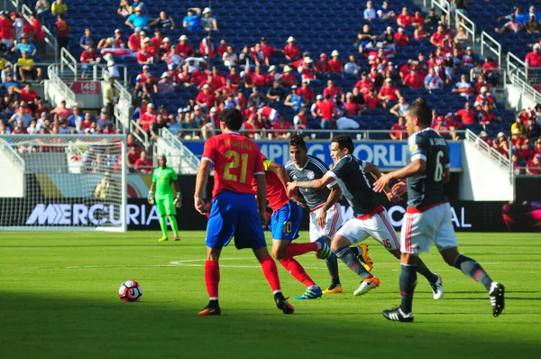 Costa Rica Face Paraguay Copa America Centenario Camping World Stadium — Stock Photo, Image