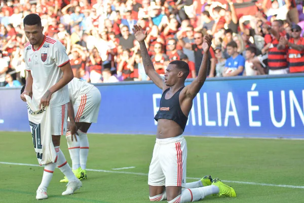 Flamengo Gegen Eintracht Frankfurt Samstag Januar 2019 Orlando City Stadium — Stockfoto