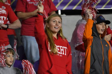 Orlando Florida Exploria Stadyumu 'ndaki 2019 Tedavi Kupası 21 Aralık 2019 Georgia Southern Eagles' a karşı Liberty Flames.  