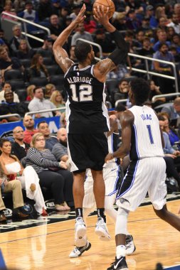 Orlando Magic, 19 Aralık 2018 tarihinde Orlando Florida 'daki Amway Center' da San Antonio Spurs 'a ev sahipliği yapmaktadır.. 