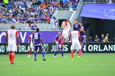 Orlando City SC, 18 Haziran 2016 'da Orlando Florida' daki Camp World Stadyumu 'nda San Jose Depremleri' ne ev sahipliği yaptı..
