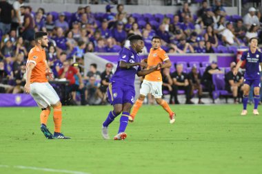 Orlando City SC, 22 Eylül 2018 'de Florida Exploria Stadyumu' nda Houston Dynamo 'yu ağırladı..