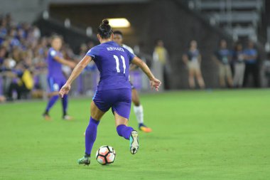Orlando Pride 12 Ağustos 2017 'de Orlando City Stadyumu' nda New Jersey Sky Blue FC 'ye ev sahipliği yapmaktadır..  