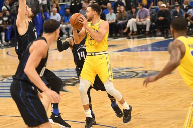 Orlando Magic, 28 Şubat 2019 Perşembe günü Orlando Florida 'daki Amway Center' da Golden State Warriors 'a ev sahipliği yaptı.. 