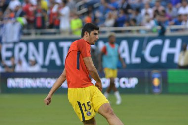 Paris Saint-Germain, Tottenham Hotspur 'a karşı 22 Temmuz 2017' de Orlando Florida 'daki Citrus Bowl' da.   