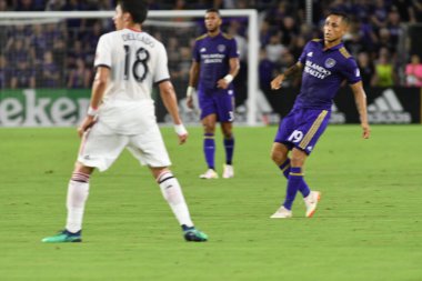 Orlando City 14 Temmuz 2018 'de Florida Exploria Stadyumu' nda Toronto FC 'ye ev sahipliği yaptı. Fotoğraf: Marty Jean-Louis