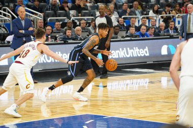 Orlando Magic, Orlando, Florida 'daki sezon açılışında Cleveland Cavaliers' ı Amway Center 'da ağırlıyor..